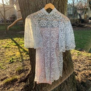 Retro Bell Sleeves Dress